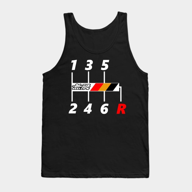 Honda Mugen Shift Knob Tank Top by gaplexio